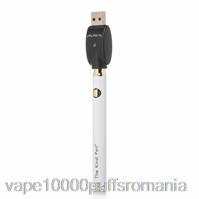 Vape Romania The Kind Pen Twist Vv 510 Baterie Aur Alb